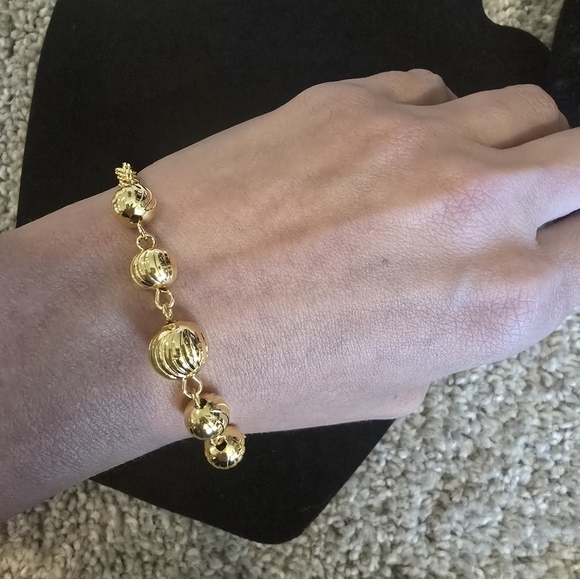 21kgp Duabi Jewelry Elegant Gold Bracelet - Picture 7 of 11